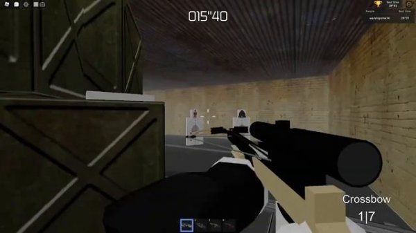 I Got BELOW 28"00! Roblox Area 51 Killhouse Speedrun