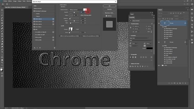 Comment faire un effet de chrome pour formes carrées dans Photoshop смотреть онлайн