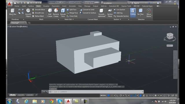3D Modeling 09-11 Extrude a Face смотреть онлайн