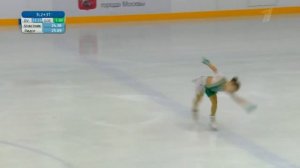 Милана Лебедева. Короткая программа. Девушки. Москва. Гран-при России по фигурному катанию 2022/23