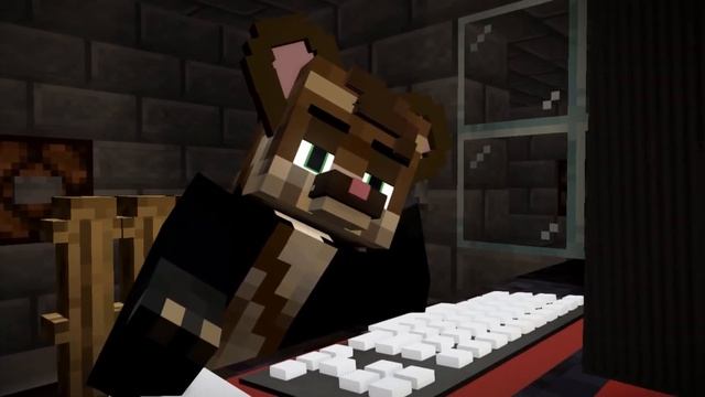 Фнаф . Майнкрафт Анимация. Мишка Фреди #Фнафмемы #minecraft #Fnaf. смотреть онлайн