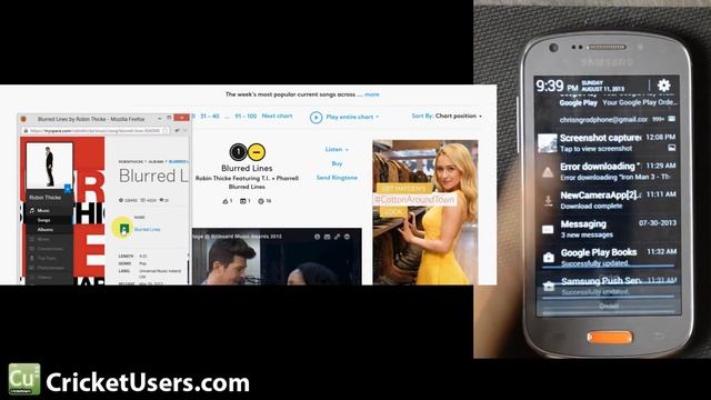 CricketUsers.com - Cricket Wireless Muve Music Overview - Samsung Admire 2 смотреть онлайн