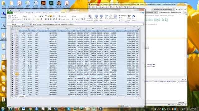 Proteomics Data Analysis with Python - Final Project Angela Riveroll смотреть онлайн