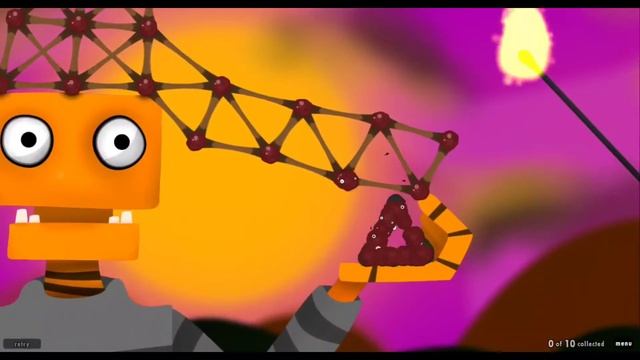 World of Goo — Пользовательский уровень «Red skull» от SuperMany [OCD — 30 шариков] смотреть онлайн