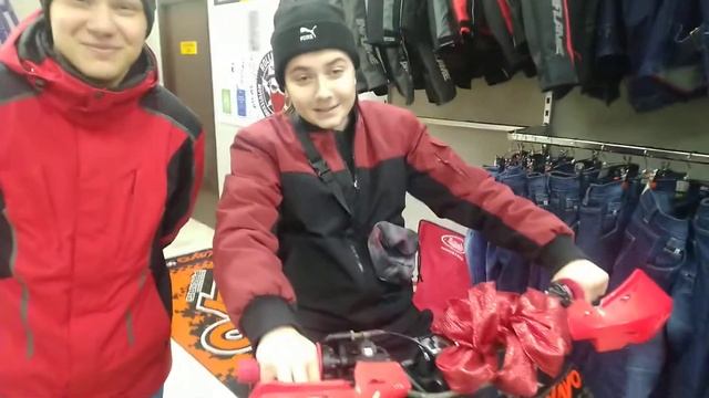 Вручение питбайка!!! Rollingmoto Орёл смотреть онлайн