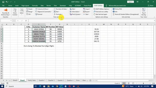ASAP Utilities Advance Excel Part 5 | Text Tools ASAP