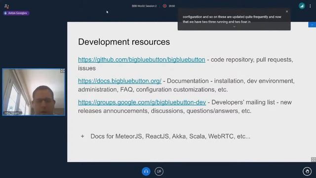 BigBlueButtonWorld - Getting Started with Developing on BigBlueButton смотреть онлайн