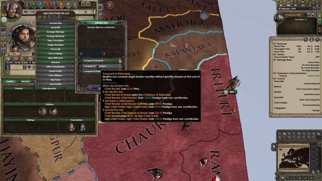 Let's Play CK2: Chaos to Order #2 - Bloodthirst Begins (Series B) смотреть онлайн