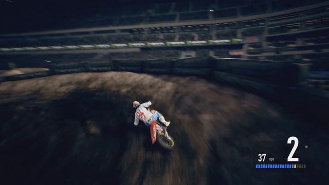 Impossible Comeback Against Some Dirty Riding - Monster Energy Supercross 3 Gameplay смотреть онлайн