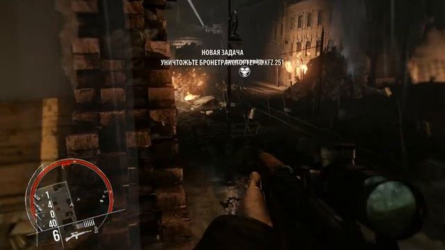 Enemy Front прохождение часть 9 (защита баррикад) смотреть онлайн