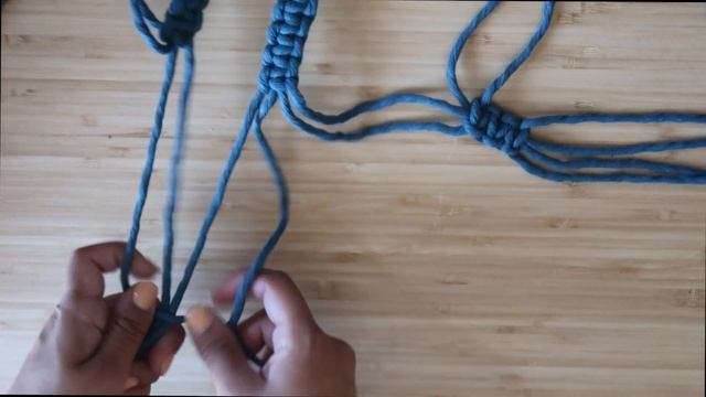 TUTORIAL ~ macrame plant hanger with NO TASSEL | easy to follow macrame plant hanger DIY | смотреть онлайн