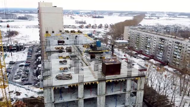 ЖК Зоркий. Ход строительства март 2020 смотреть онлайн