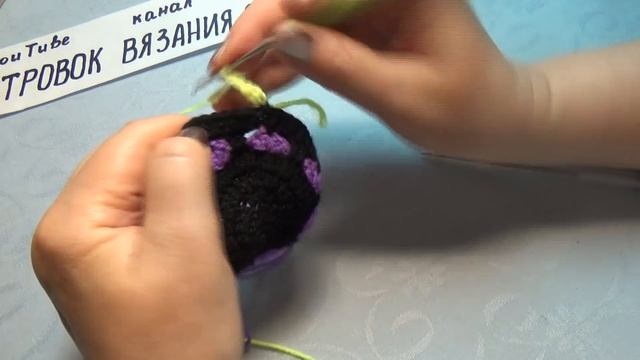 ЯРКИЕ ТАПОЧКИ КРЮЧКОМ #293