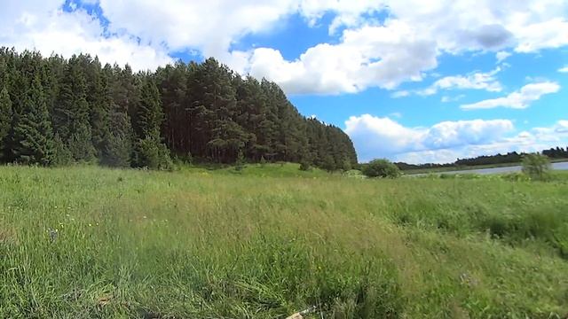 Наконец-то с ночевкой! Палатка, костер, воблеры и щучки. Рыбалка на щуку на пруду. смотреть онлайн