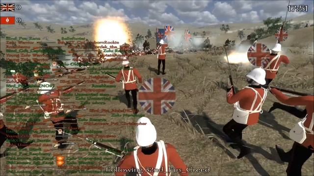 Anglo-Zulu War Mod Gameplay смотреть онлайн