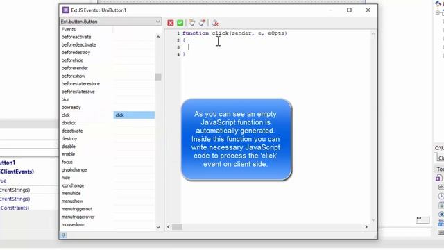ExtJS ClientEvent in UniGUI смотреть онлайн