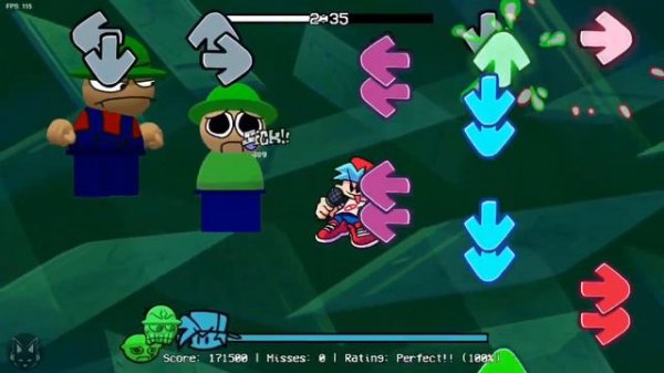 ИДЕАЛЬНОЕ КОМБО Friday Night Funkin Vs Bambi AppleCore FULL COMBO (Hard Mode) [COMBO]