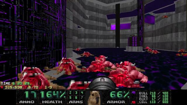 Capybara Map 13 "Lavender Brutality" UV MAX [DOOM II] смотреть онлайн