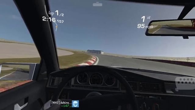 Mercedes Benz 190E 2.5-16 Evolution 2 Two Lap Race ?? смотреть онлайн