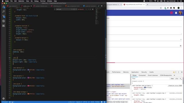 Custom Colour / Theme Switcher Material Design - Angular 6 | 7 - CodeWithSrini смотреть онлайн