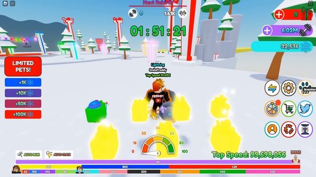 НОВОЕ ОБНОВЛЕНИЕ и ПОДАРКИ ДЛЯ ВСЕХ в Strongman Race Roblox! смотреть онлайн
