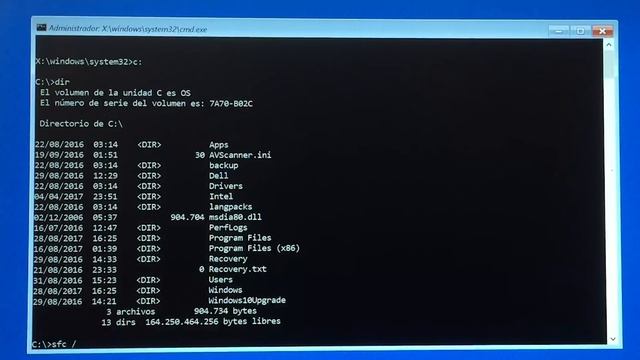 PANTALLA AZUL reparar desde arranque [cmd] INACCESSIBLE BOOT DEVICE_escriban exit al final смотреть онлайн