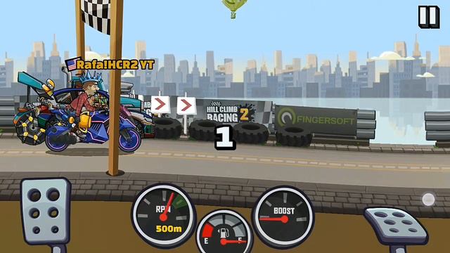 Hill Climb Racing 2 - New Tuning Part AfterBurner MAX | Rafa!HCR2 смотреть онлайн