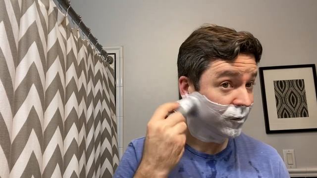 Hawkins And Brimble Shaving Cream And Shaving Time Off Your Shave  | The Daily Shave