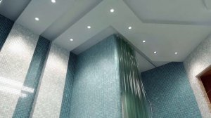 Актуальные способы ремонта потолка в ванной комнате.