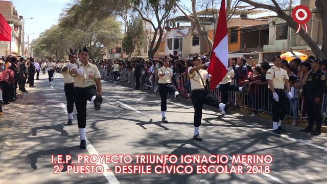 PARTICIPACIÓN DE I.E.P. TRIUNFO IGNACIO MERINO EN EL DESFILE CÍVICO ESCOLAR смотреть онлайн