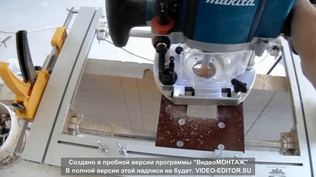 Универсальная фрезерная каретка уфк-6 от Master-profy врезка петель и замков смотреть онлайн