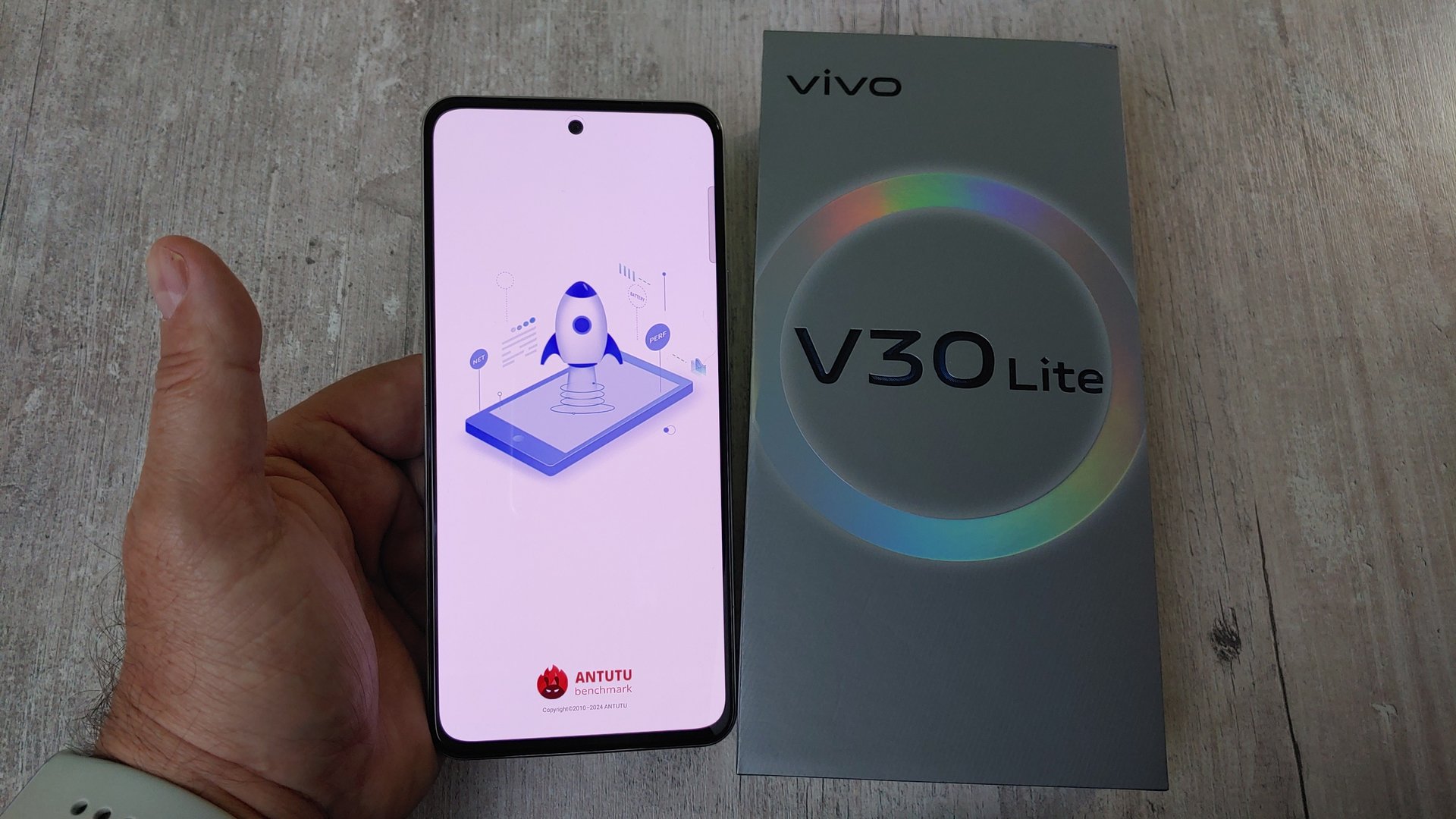 Vivo V30 Lite 4G Antutu Test смотреть онлайн