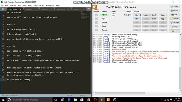 how to solve localhost /phpmyAdmin or sql connection error смотреть онлайн