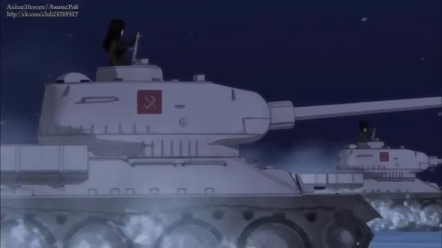как японцы поют русские песни аниме girls and panzers смотреть онлайн