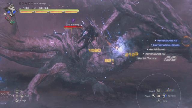 FFXVI Lvl93 Svarog No-Damage (Final Fantasy Mode) смотреть онлайн