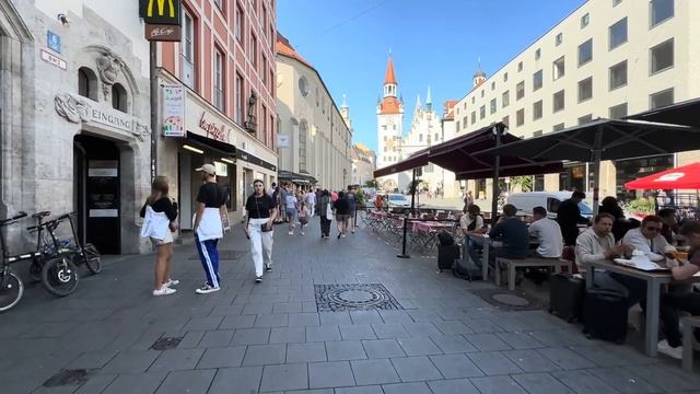 Munich Walking Tour, Germany ?? City Walk In 4K HDR (With Captions)