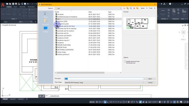 How to save an AutoCAD drawing with a lower Version of AutoCAD смотреть онлайн