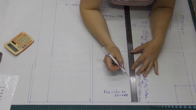 Выкройка - основа для пальто или шубки. смотреть онлайн