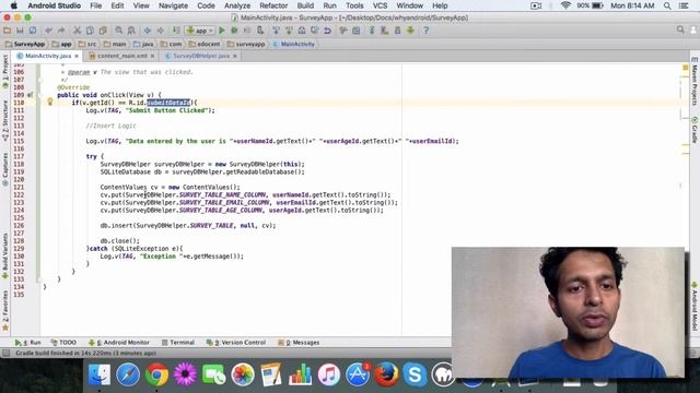 Learn how to Insert Records to SQLite Database смотреть онлайн