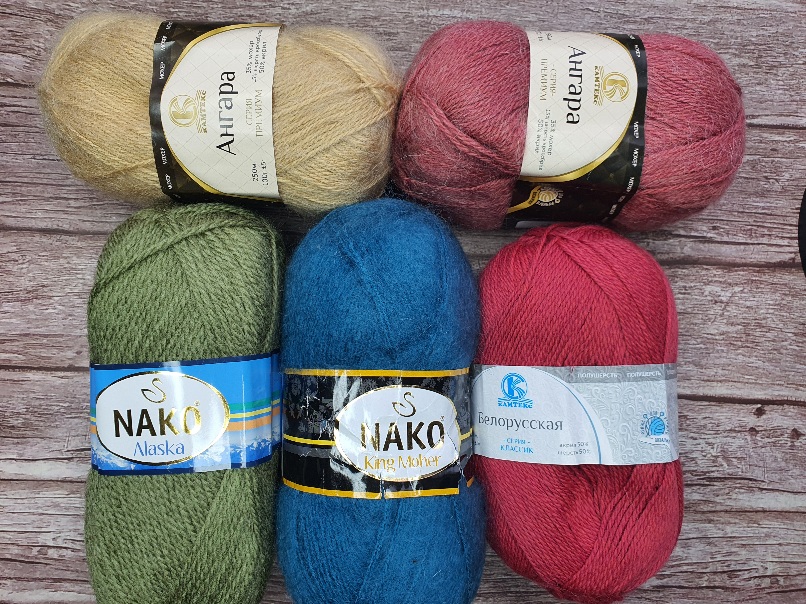 Распаковка пряжи