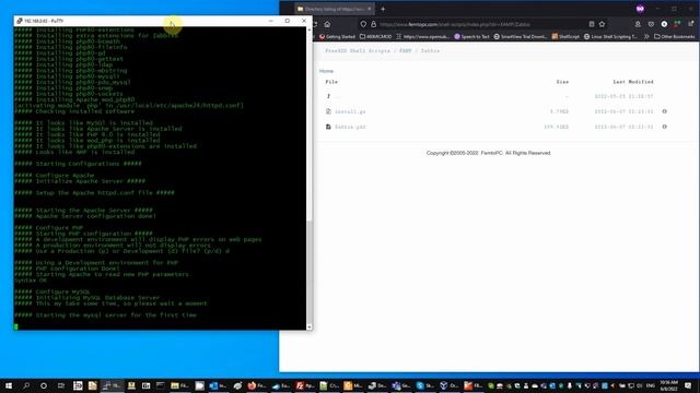 Zabbix Server on FAMP смотреть онлайн
