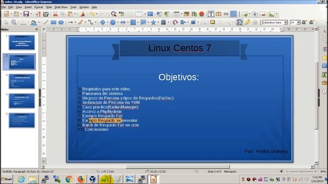 Video18:Centos 7 Respaldos de MySQL/MariaDB con Percona Xtrabackup смотреть онлайн