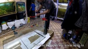 Изготовление аквариума с крышкой и тумбой