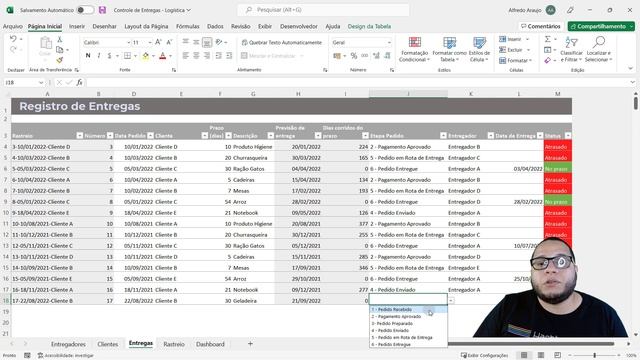 Planilha de Controle de Entregas - Logística [Download Gratuito] смотреть онлайн