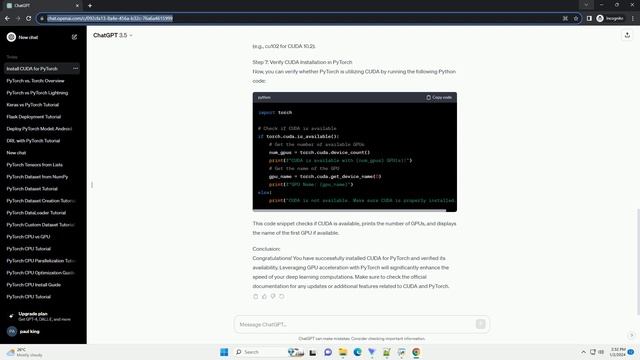 do i need to install cuda for pytorch смотреть онлайн