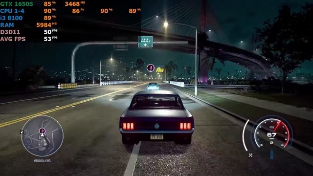 NFS Heat - GTX 1650 SUPER - i3 8100 - 8GB смотреть онлайн