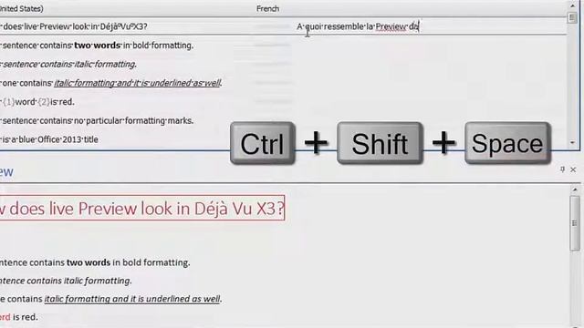 Строчное форматирование в Deja Vu X3 смотреть онлайн