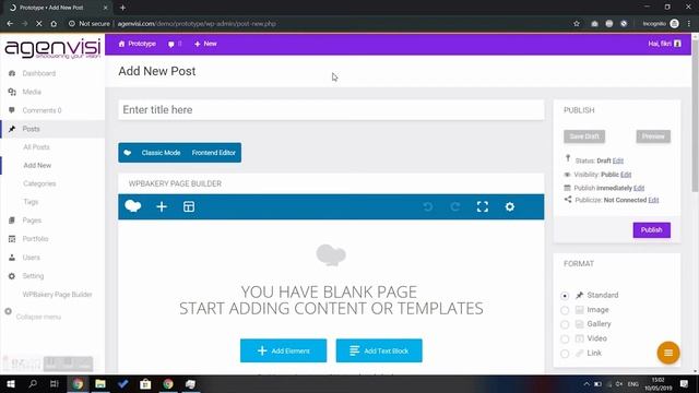 Agenvisi Dashboard - Perkenalan dan Drag n Drop Editor смотреть онлайн