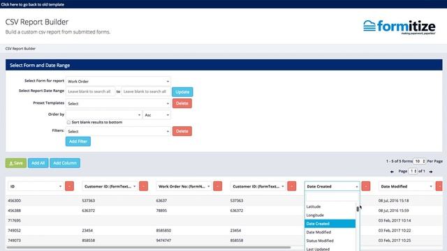 CSV Report Builder Page смотреть онлайн