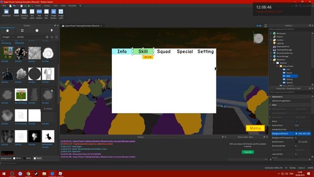 Roblox делаю копию Super Power Training Simulator #2 смотреть онлайн
